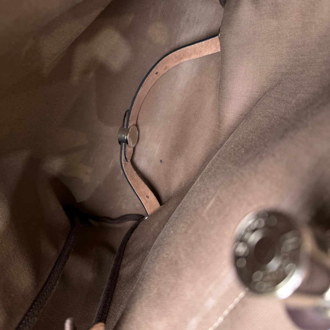 Hermes Toile Officer Ebene Vache Hunter Herbag
