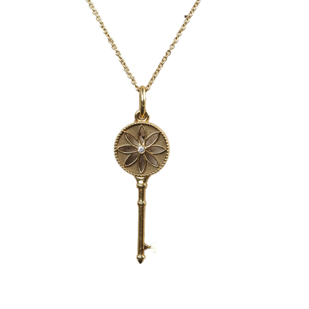 Tiffany 18k Gold Pendant