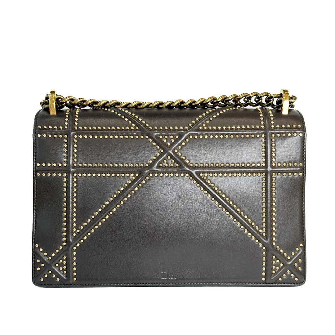 Dior Medium Grey Diorama Bag - Jiaxyk