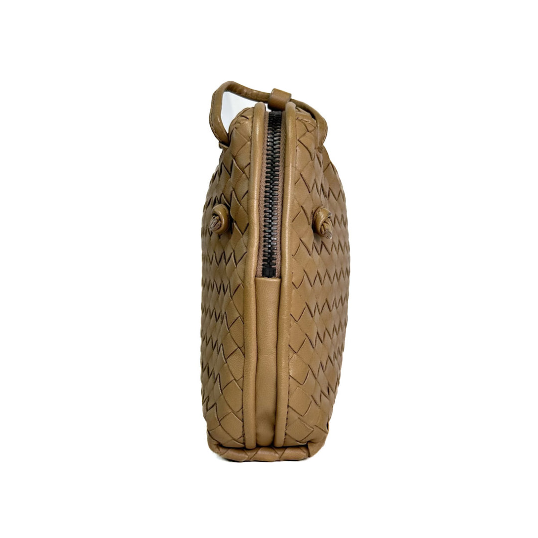 Bottega Veneta Beige Intrecciato Nodini Bag - Jiaxyk