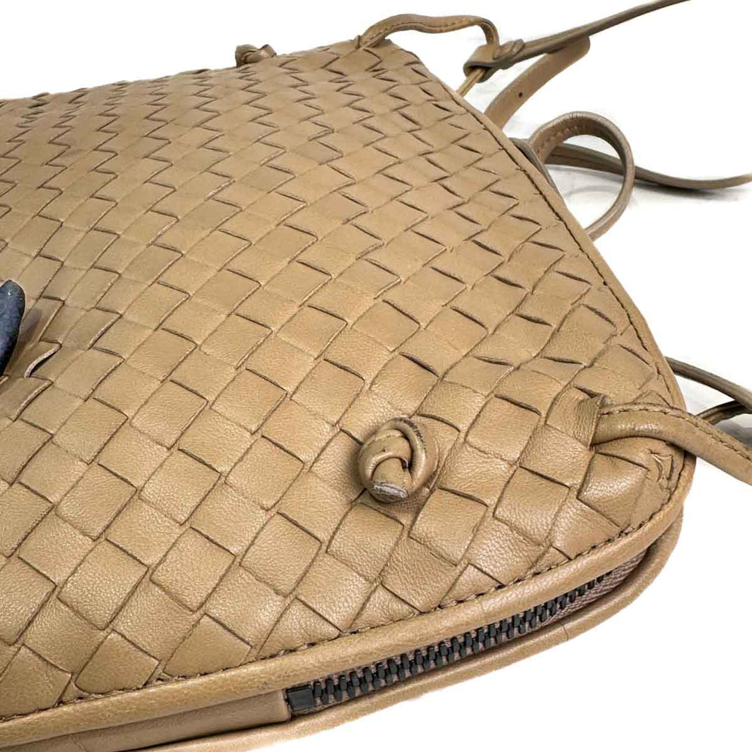 Bottega Veneta Beige Intrecciato Nodini Bag - Jiaxyk