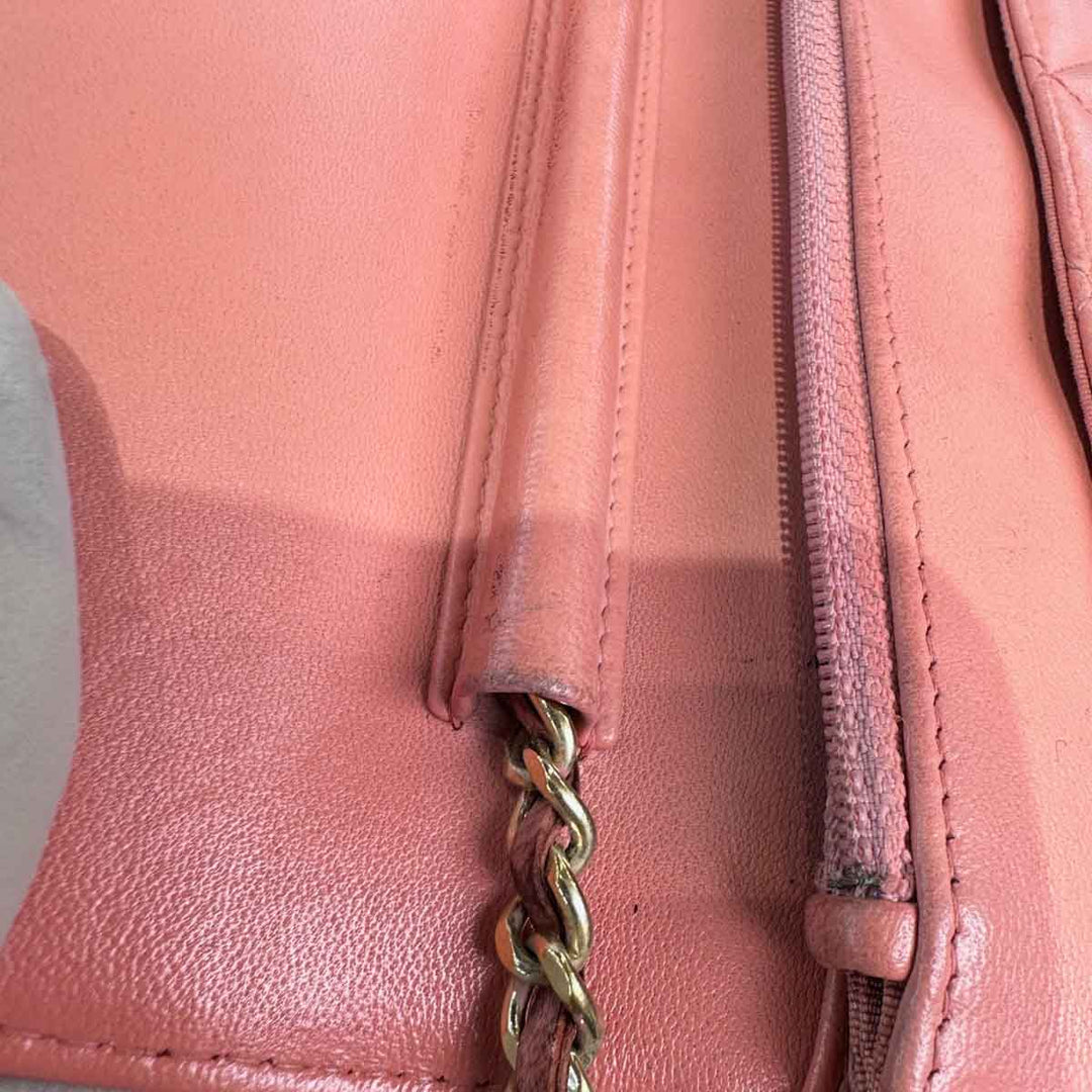 Chanel Coral Pink Woc Bag - Jiaxyk