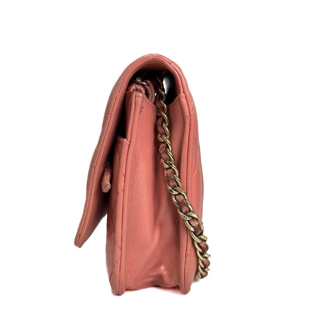 Chanel Coral Pink Woc Bag - Jiaxyk