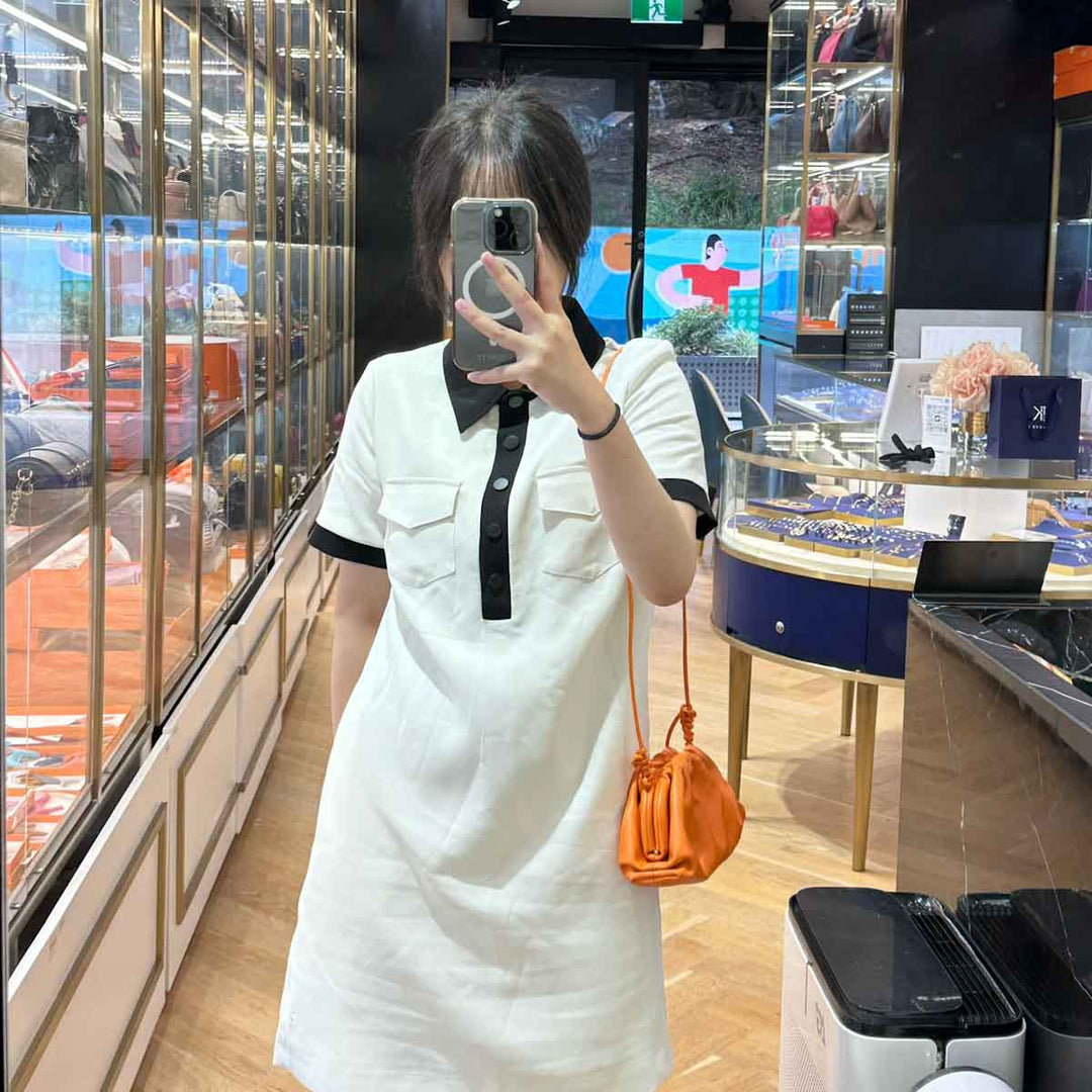 Bottega Veneta Mini Orange Pouch - Jiaxyk