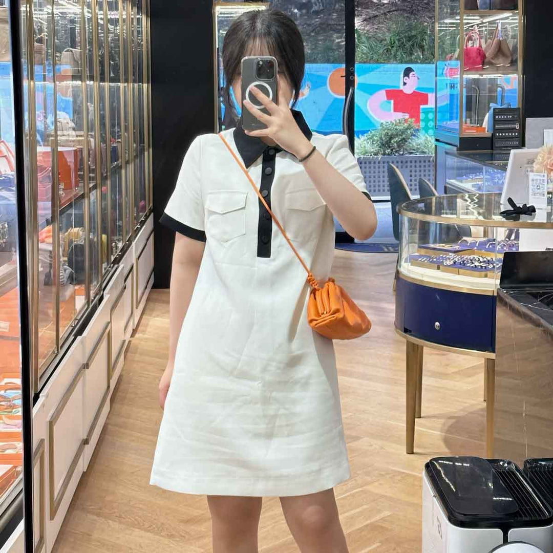 Bottega Veneta Mini Orange Pouch - Jiaxyk