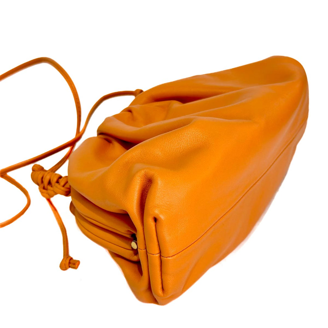 Bottega Veneta Mini Orange Pouch - Jiaxyk