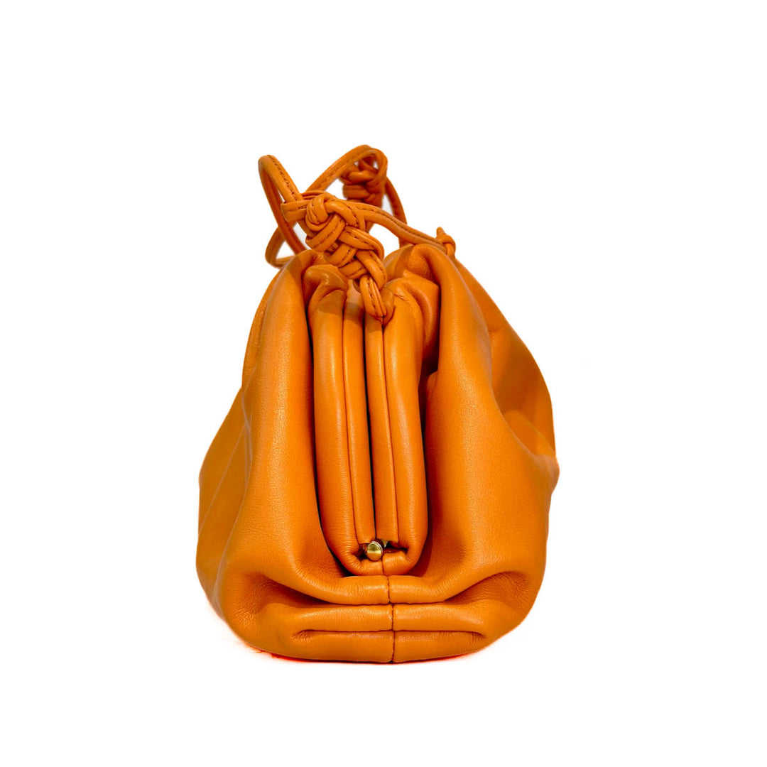Bottega Veneta Mini Orange Pouch - Jiaxyk