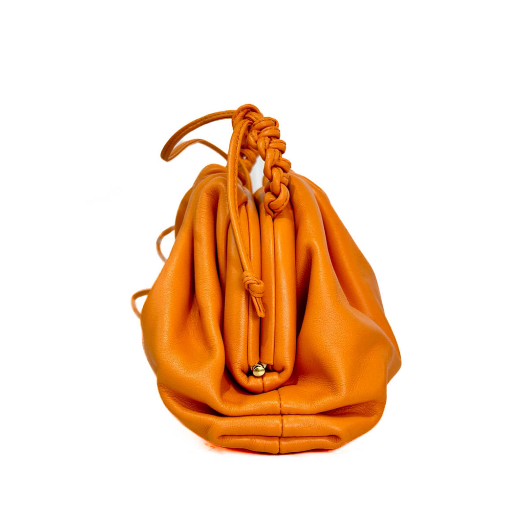 Bottega Veneta Mini Orange Pouch - Jiaxyk