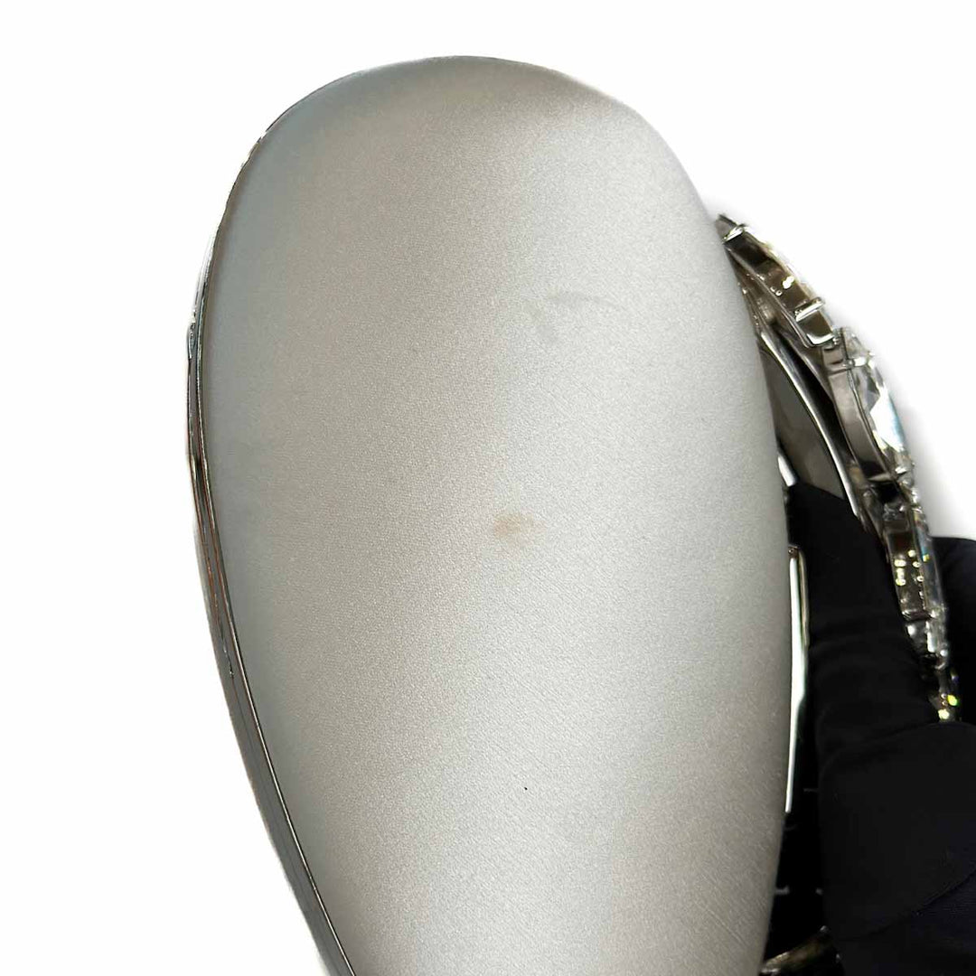 Manolo Blahnik Nadira Satin Clutch - Jiaxyk