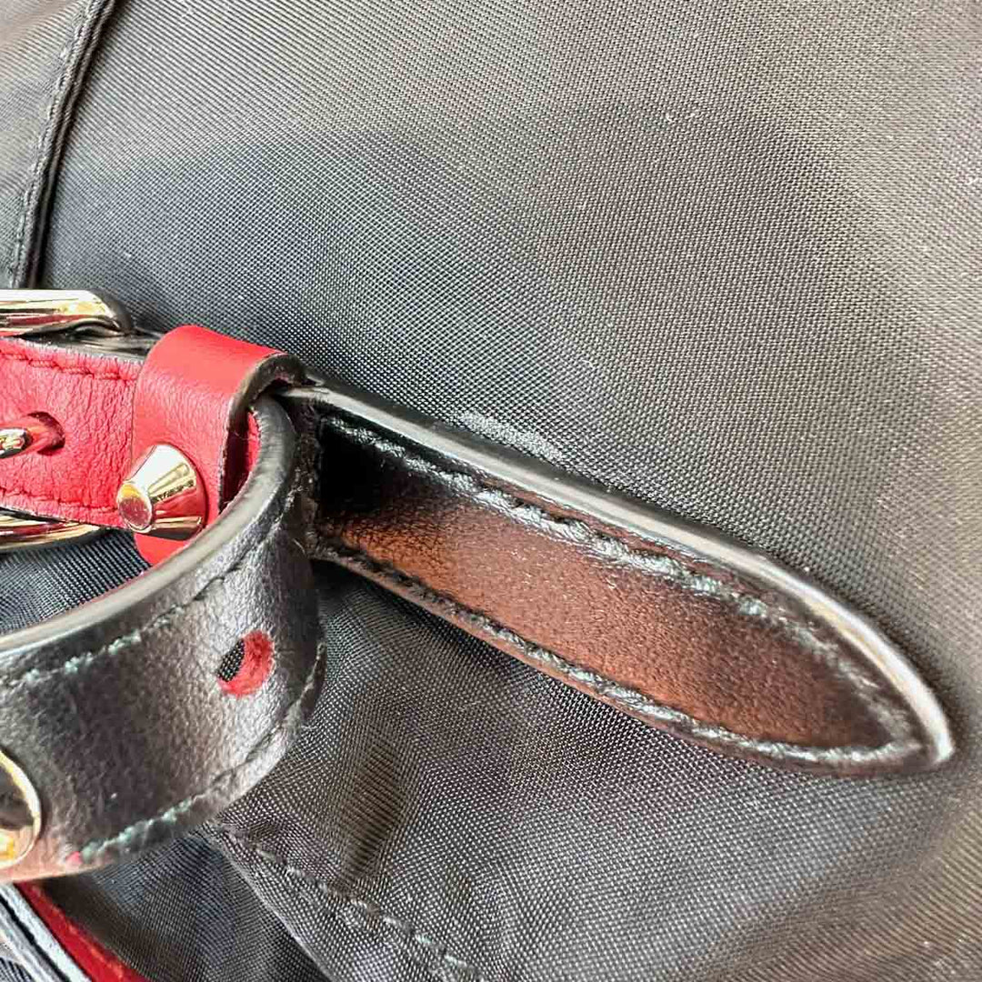 Prada Nylon New Vela Studded Messenger Bag - Jiaxyk