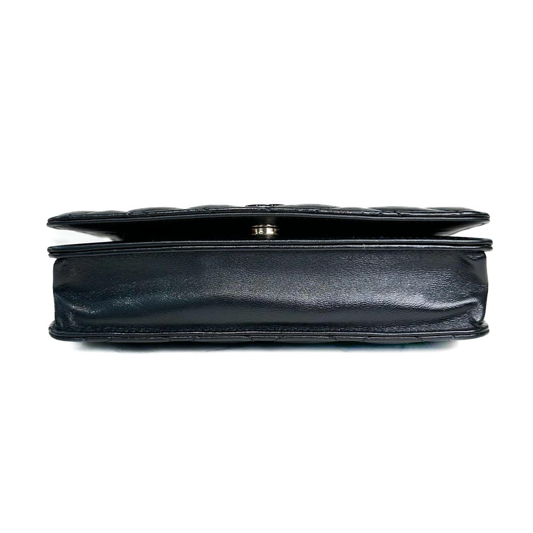 Chanel Black Chevron WOC Bag - Jiaxyk