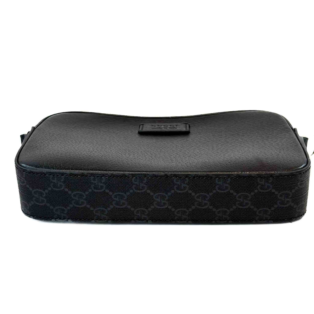 Gucci Black GG Camera Crossbody Bag - Jiaxyk