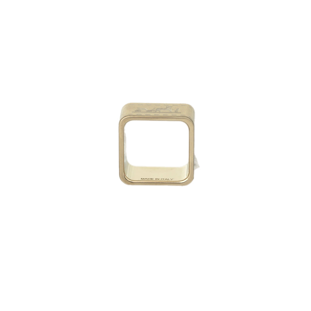 Hermes Square Scarf Ring