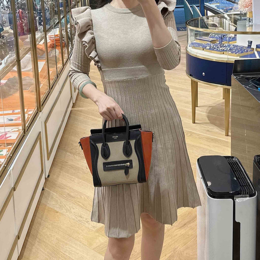 Celine Multicolour Nano Luggage Bag - Jiaxyk