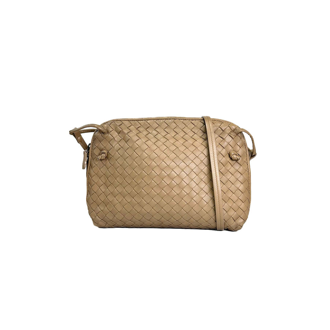 Bottega Veneta Beige Intrecciato Nodini Bag - Jiaxyk