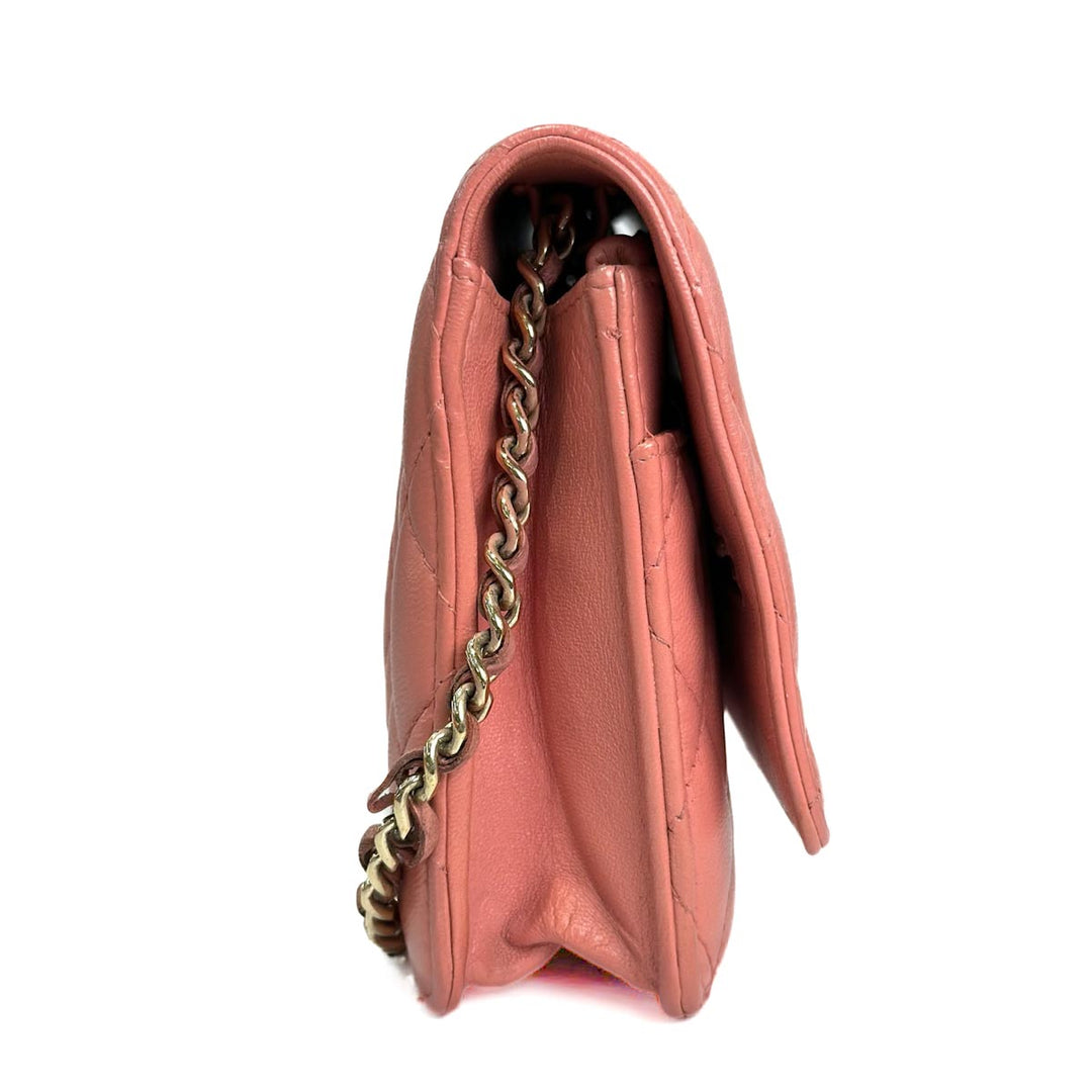 Chanel Coral Pink Woc Bag - Jiaxyk