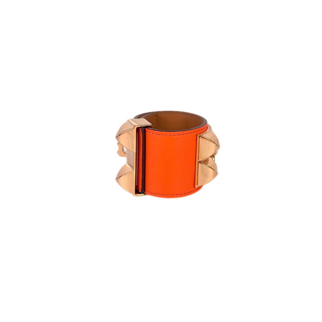 Hermes Orange CDC Bracelet