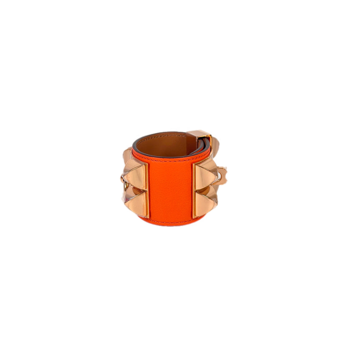 Hermes Orange CDC Bracelet
