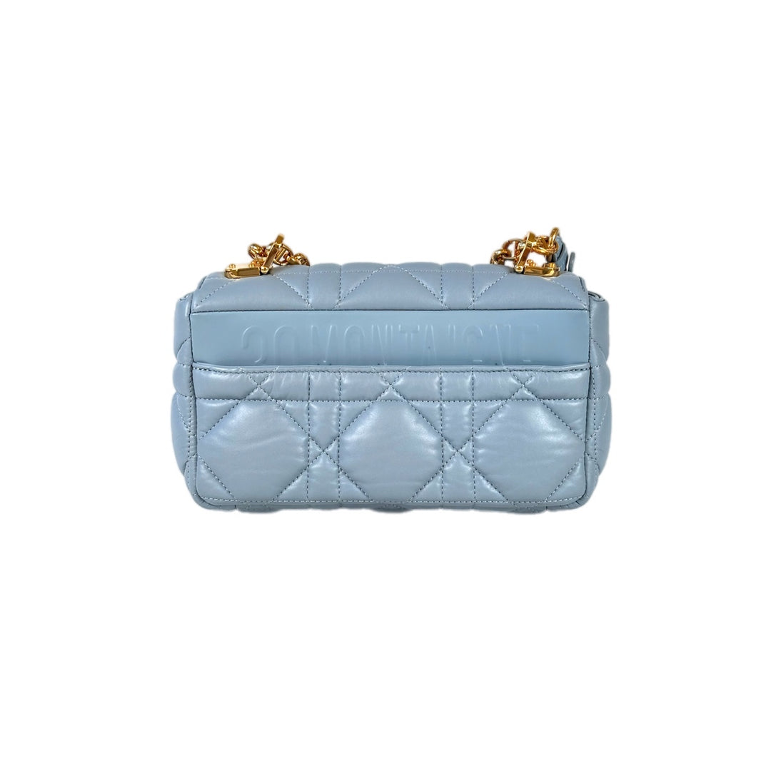 Dior Caro Medium 25cm Blue