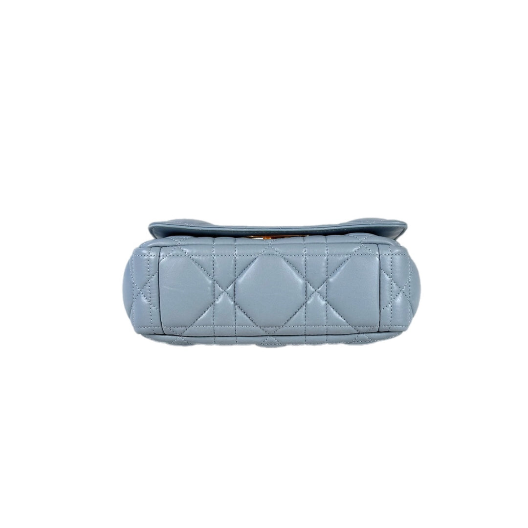 Dior Caro Medium 25cm Blue