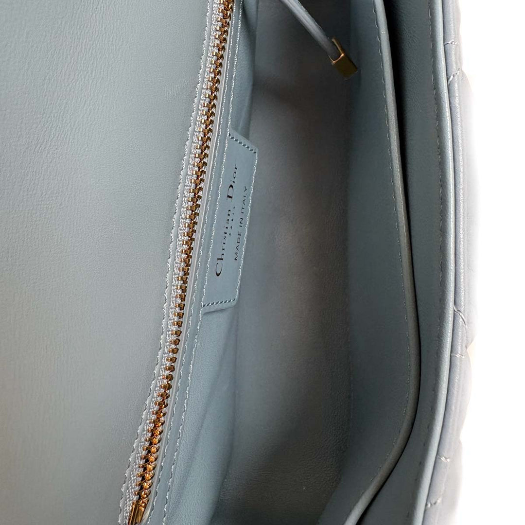 Dior Caro Medium 25cm Blue
