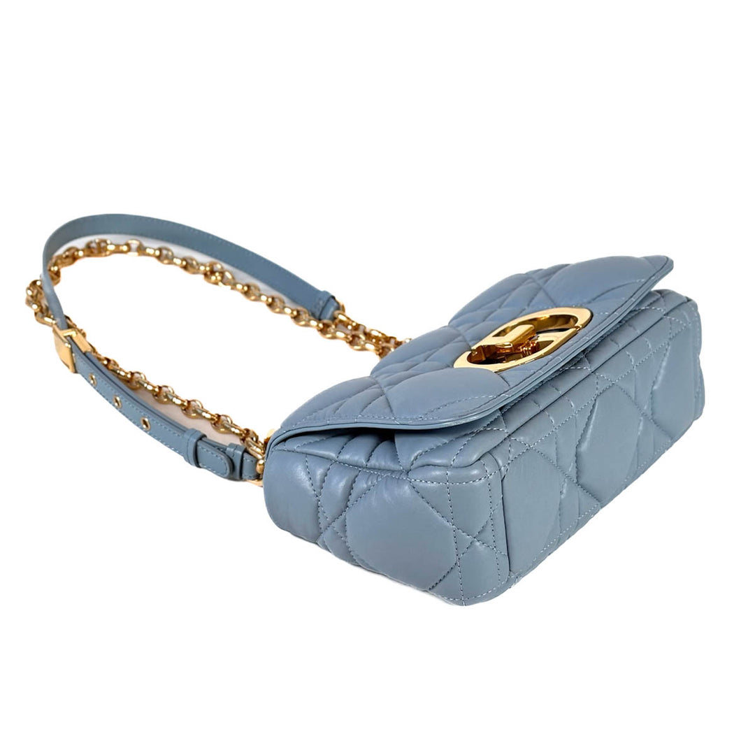 Dior Caro Medium 25cm Blue