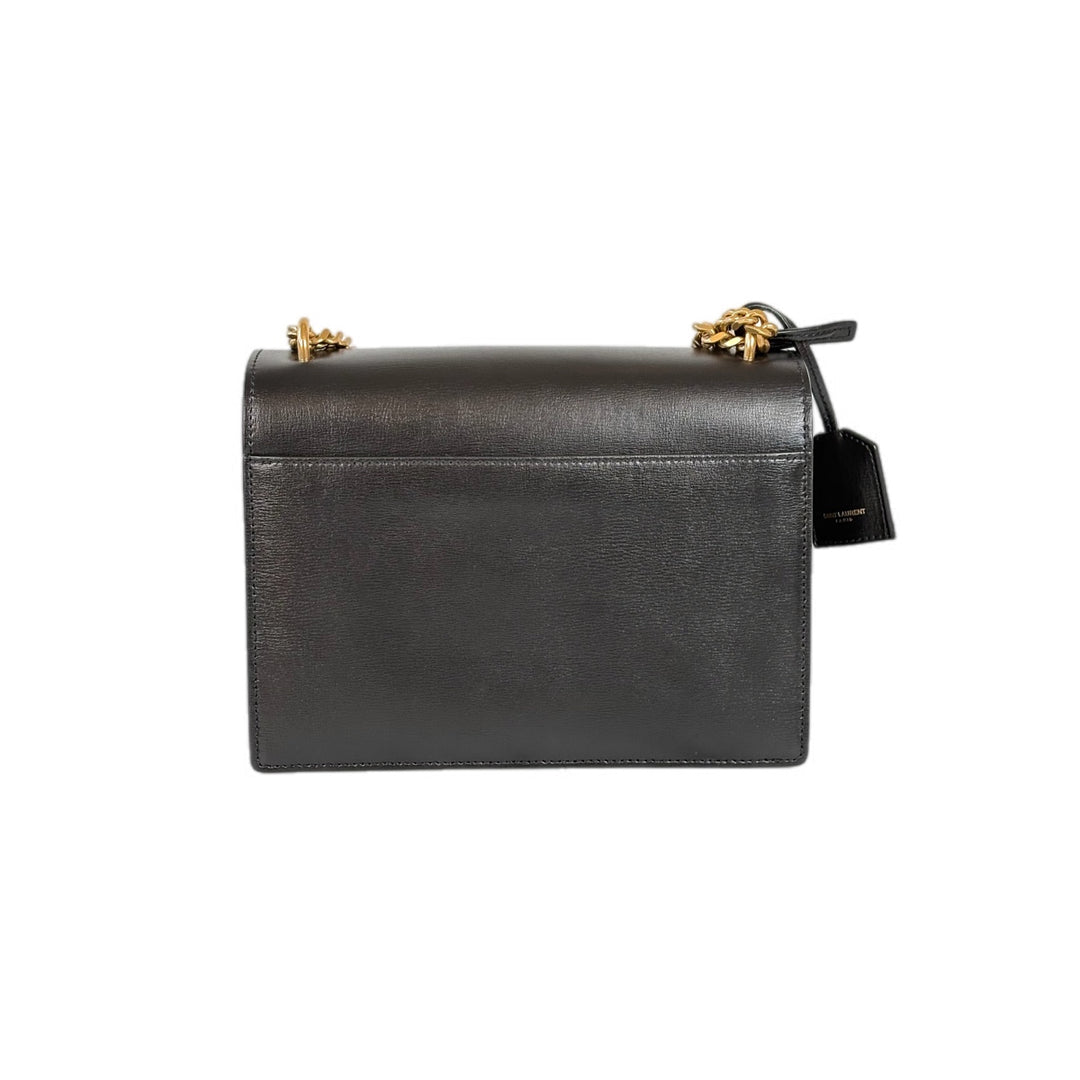 YSL Sunset Medium Bag Black