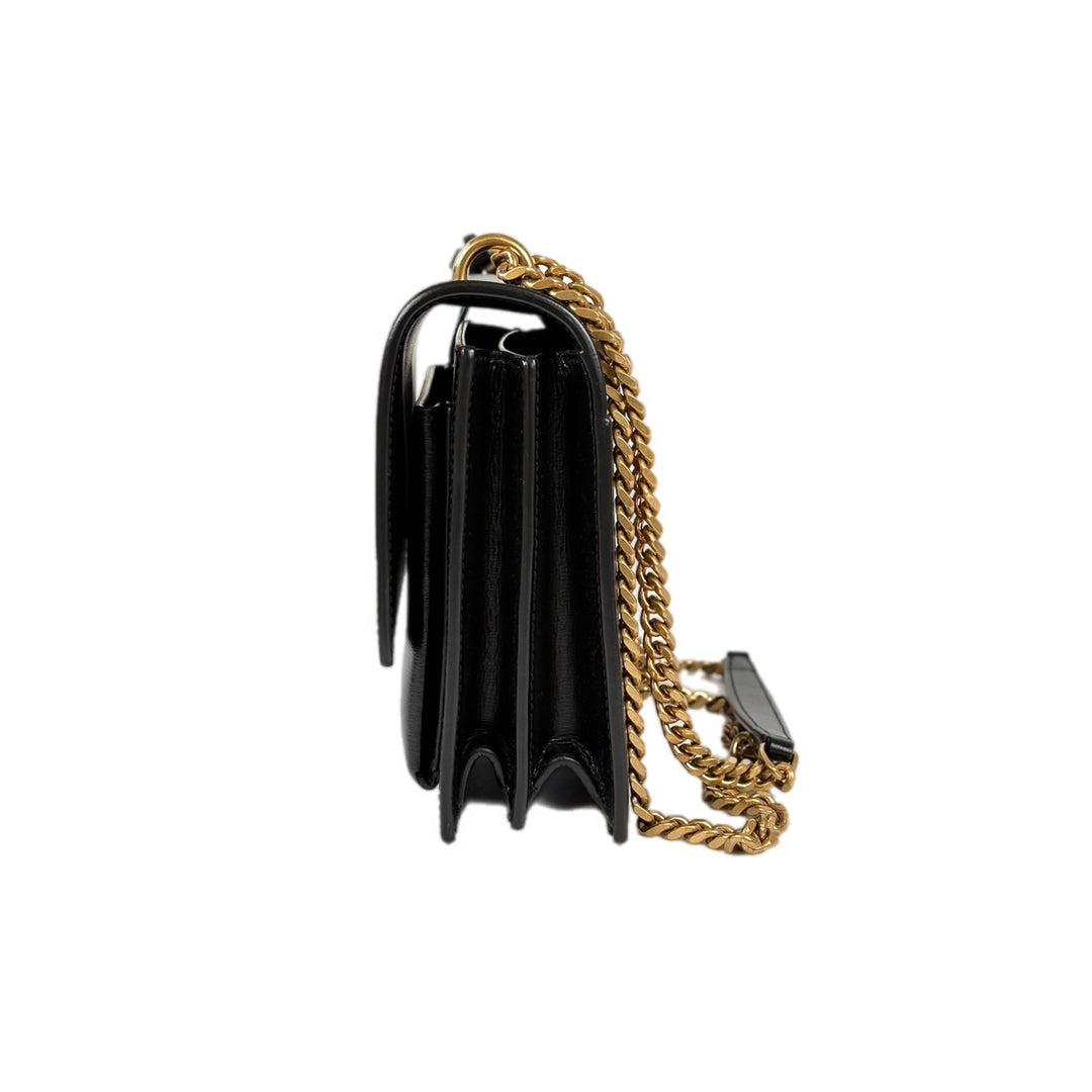 YSL Sunset Medium Bag Black