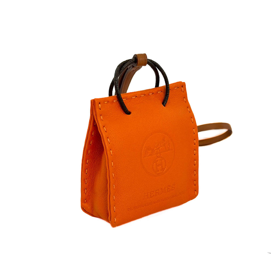 Hermes Orange Bag Charm - Jiaxyk