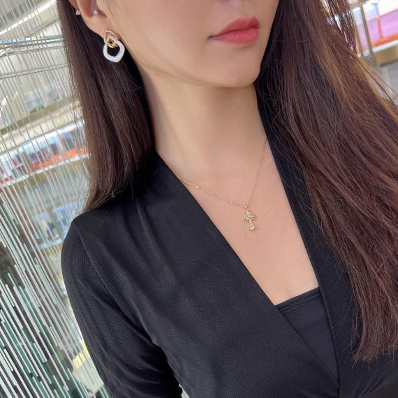 Rhombus Diamond Earrings - Jiaxyk