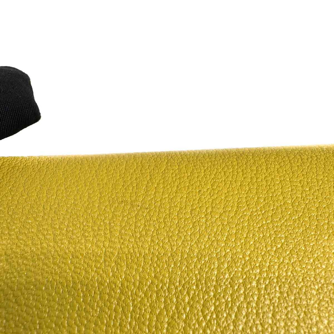 Hermes Yellow Calvi Card Holder - Jiaxyk