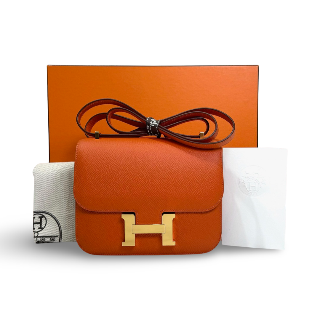 Hermes Constance 18 Bag Epsom 9J Feu - Jiaxyk