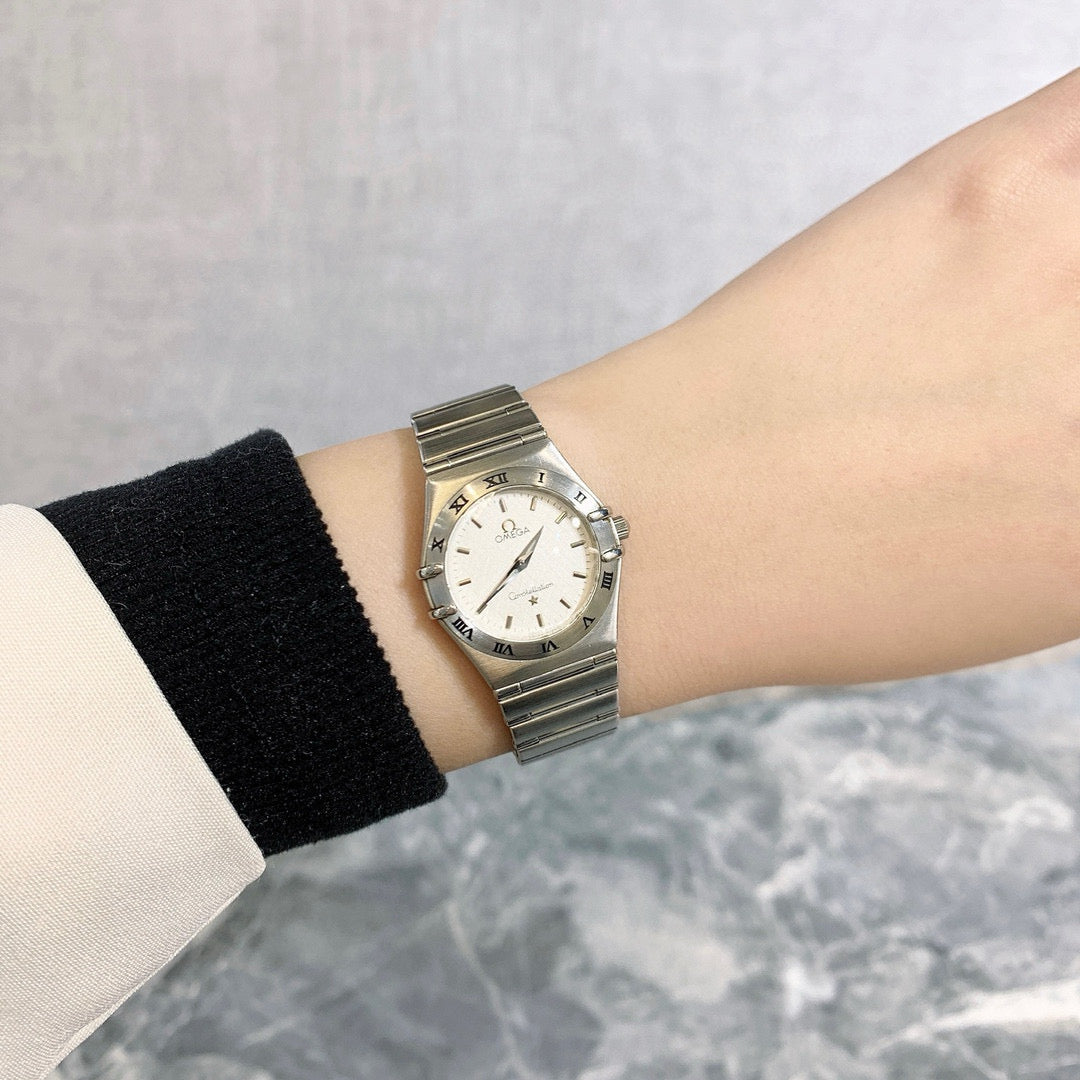 Omega Constellation Steel Quartz Watch 25MM - Jiaxyk