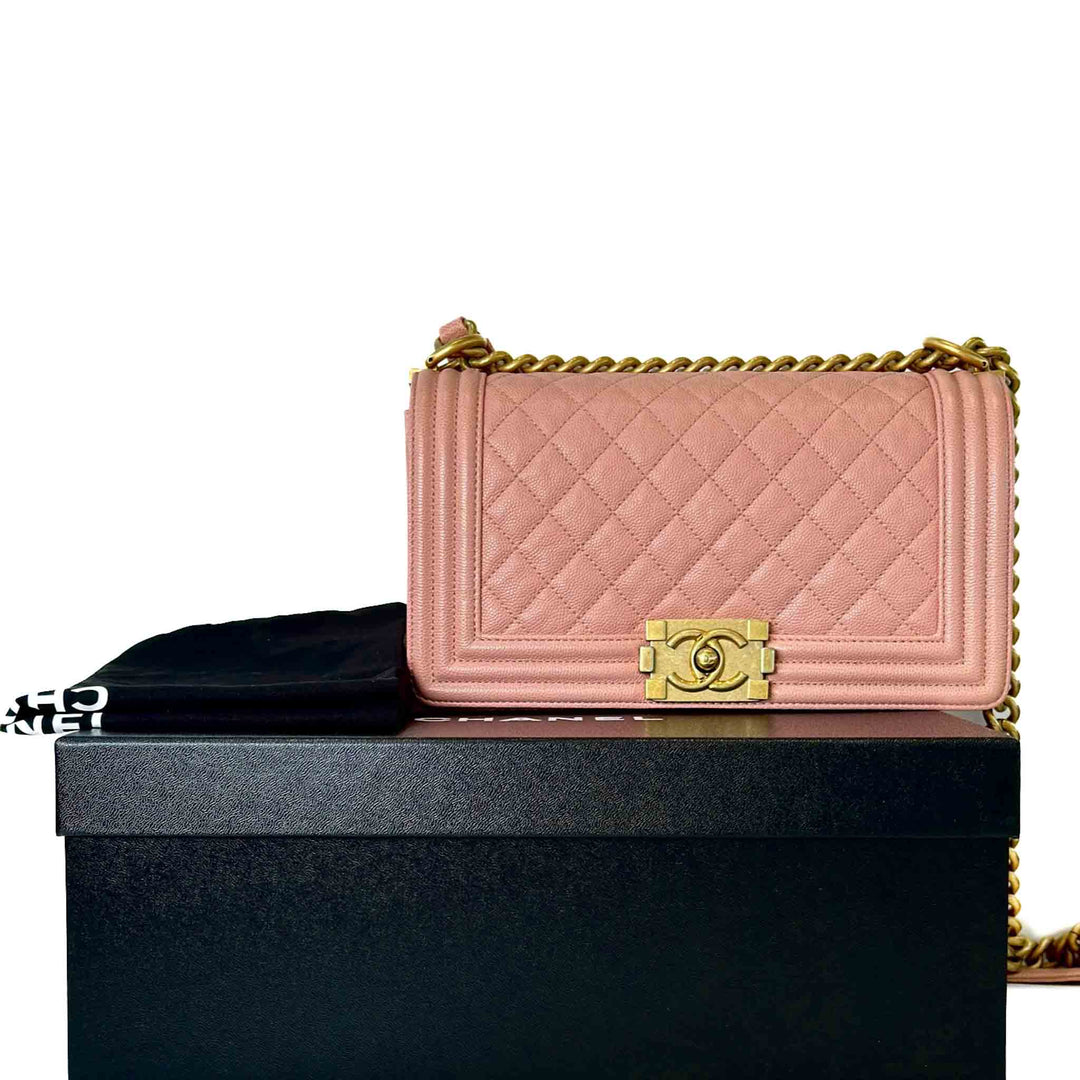 Chanel Leboy Medium Pink Bag - Jiaxyk