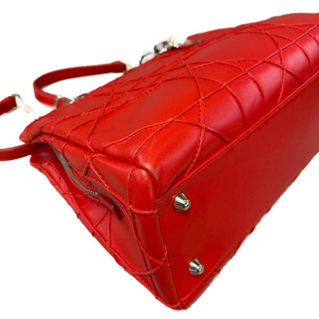 Dior Red Shopping Tote Bag - Jiaxyk
