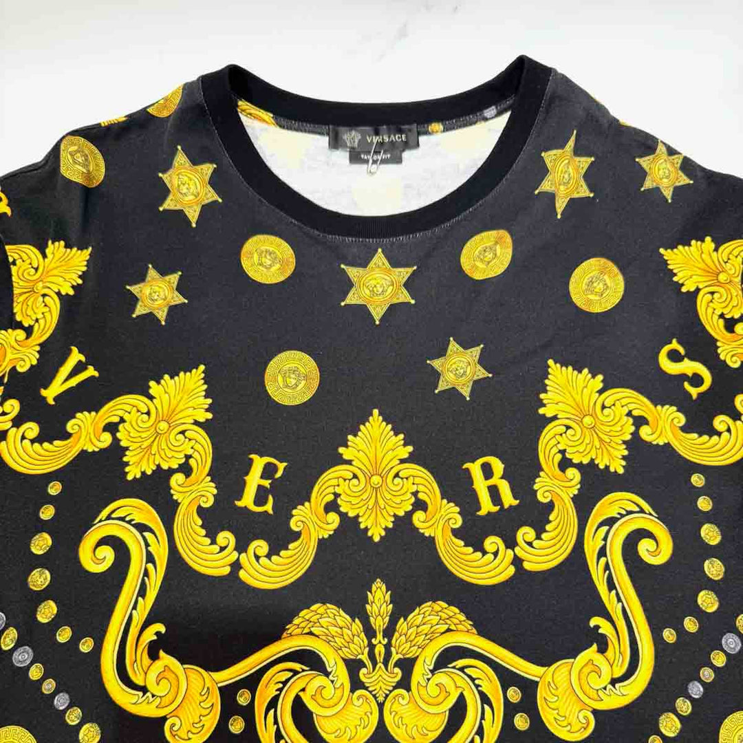 Versace black Top #L
