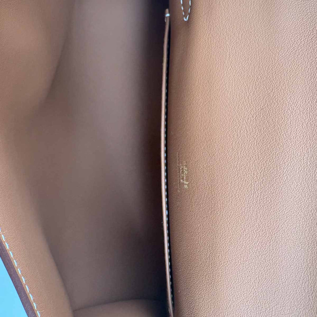 Hermes Kelly Mini Pochette Bag Gold