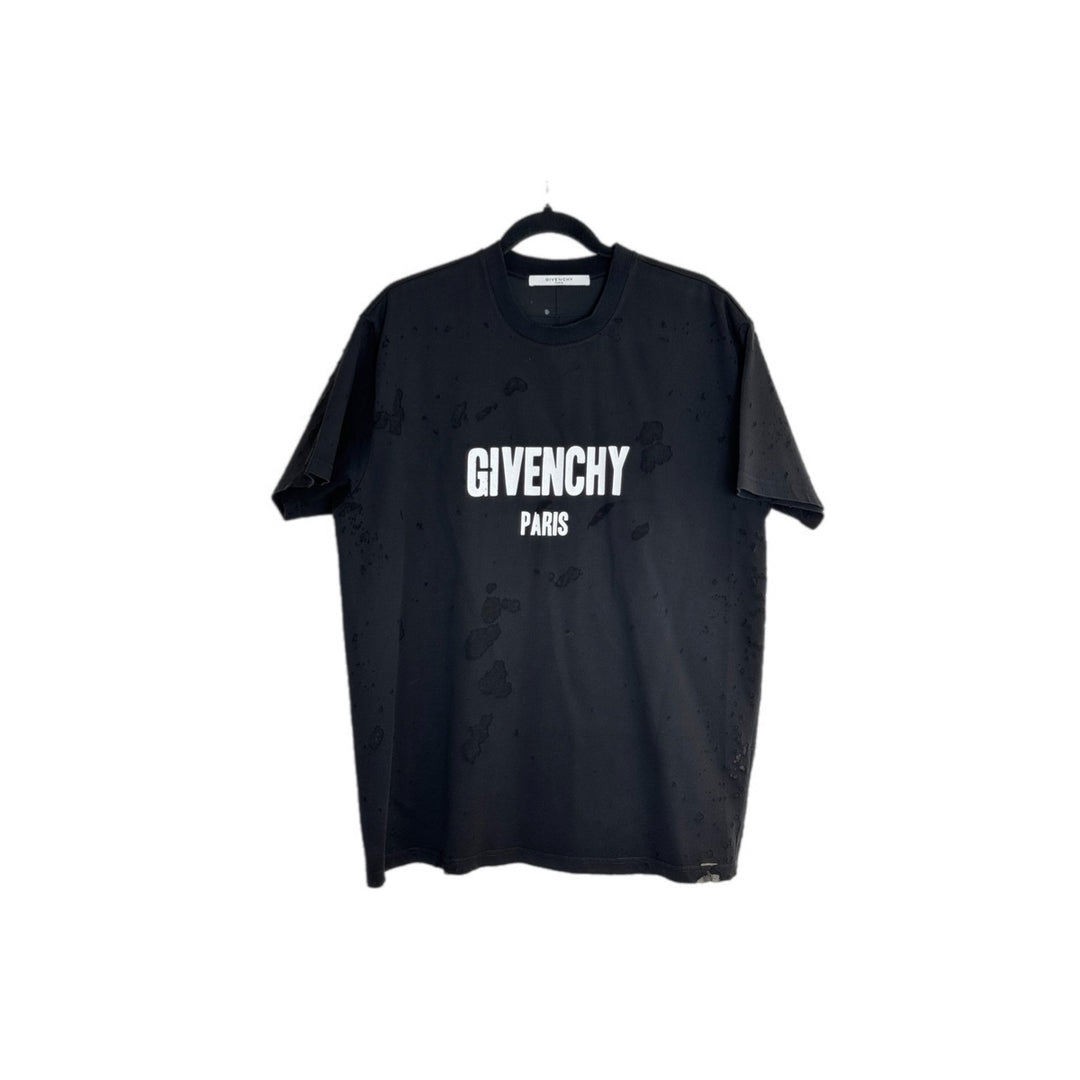 Givenchy Black Cotton T S