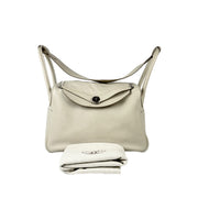 Hermes Lindy 34cm Bag Beton Silver Togo