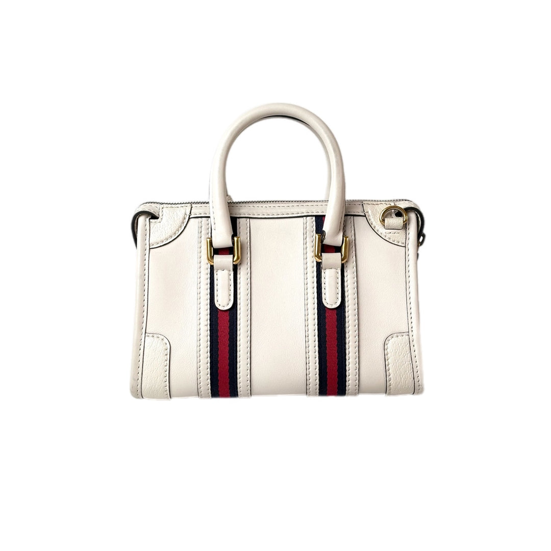 Gucci Ophidia Top Handle Bag With Strap