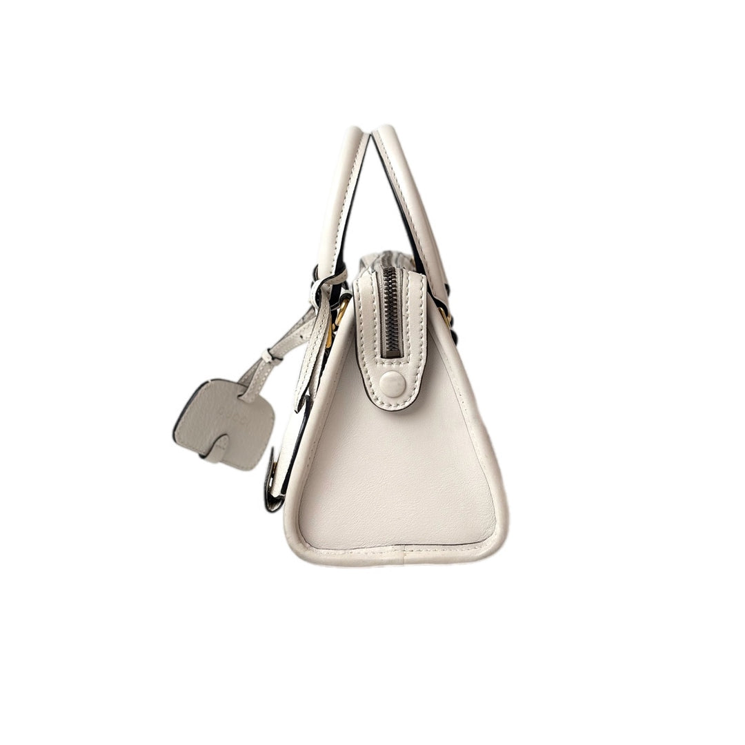 Gucci Ophidia Top Handle Bag With Strap