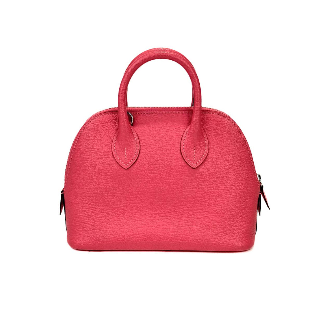 Hermes Bolide Mini Bag Pink 8W Chevre Mysore