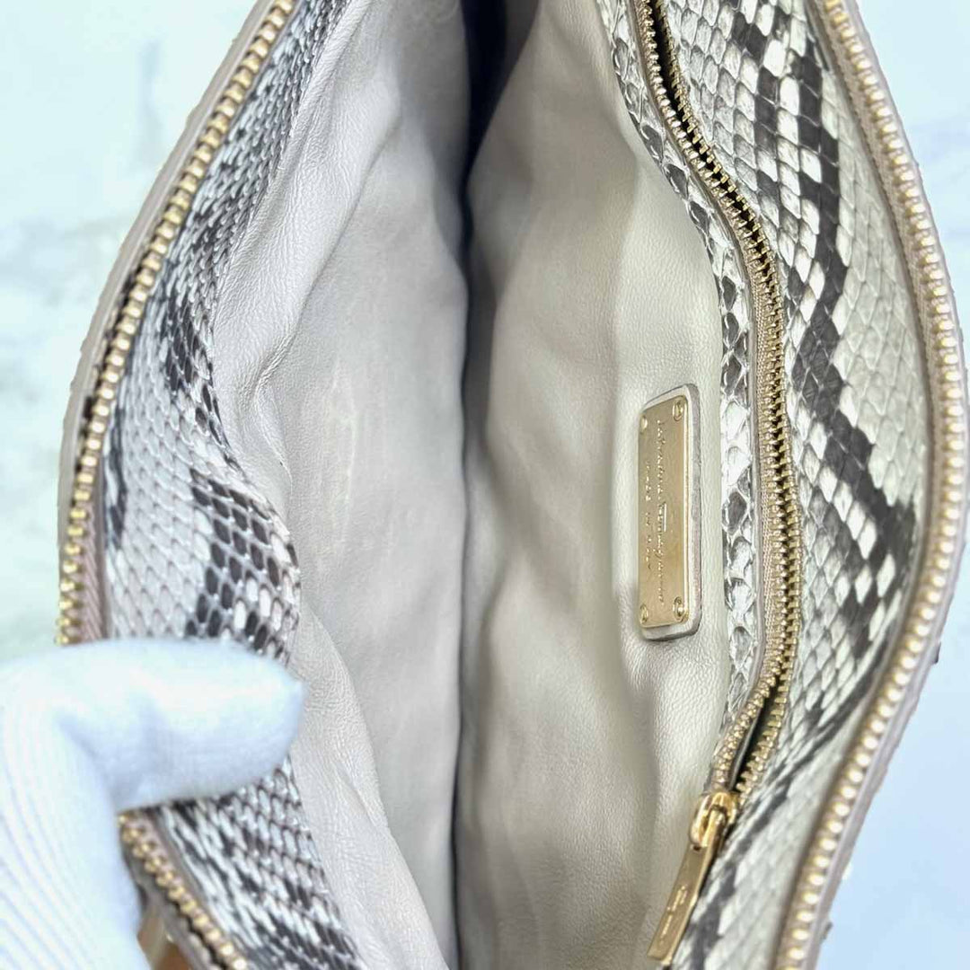 Ferragamo Python Clutch - Jiaxyk