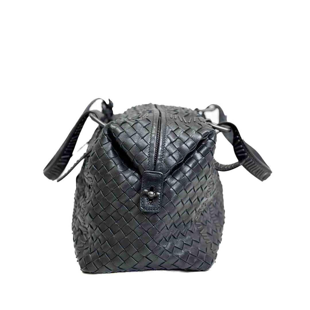 Bottega Veneta Black Montaigne Intrecciato Bag - Jiaxyk