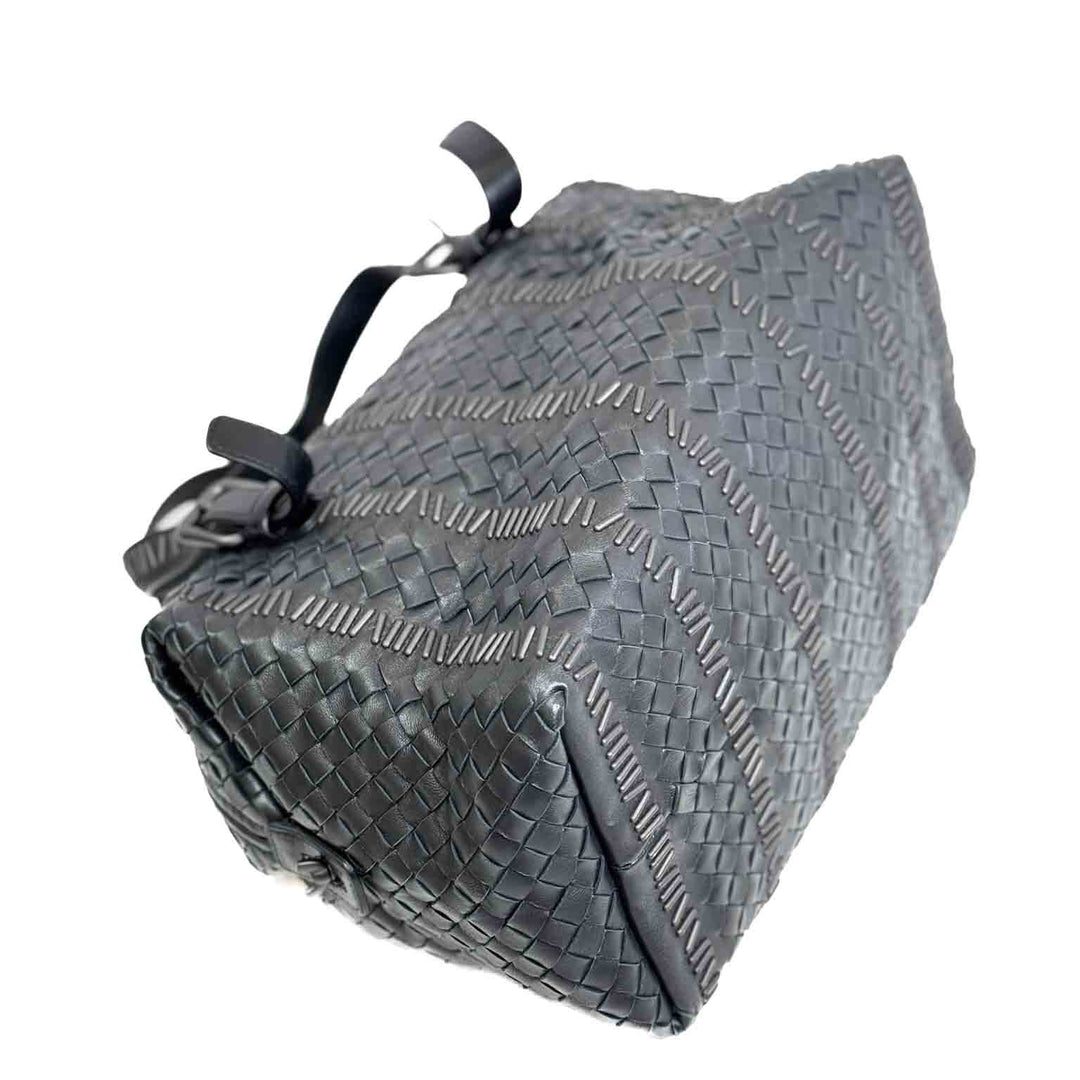 Bottega Veneta Black Montaigne Intrecciato Bag - Jiaxyk