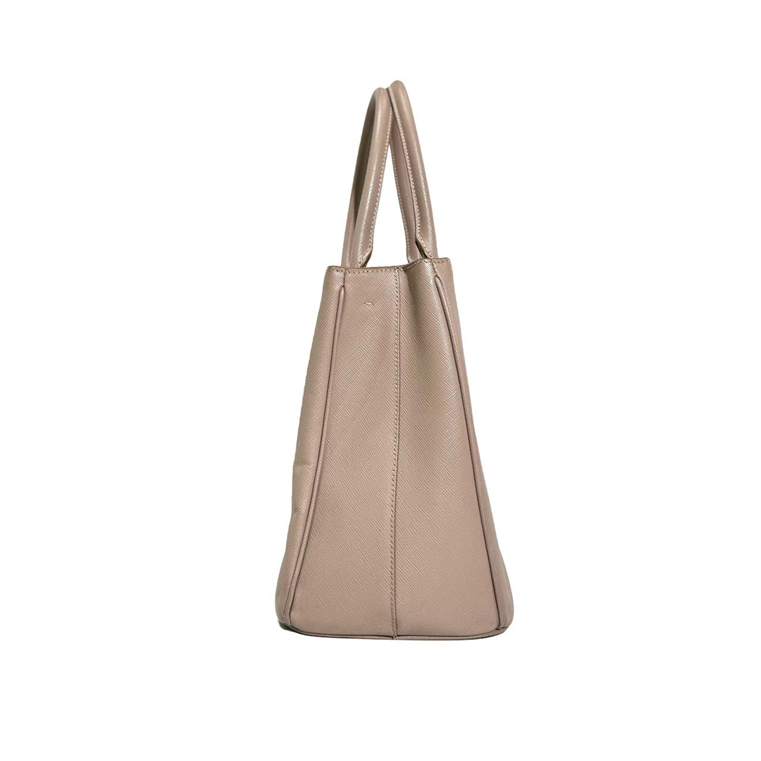 Prada Large Nude Pink Saffiano Bag - Jiaxyk