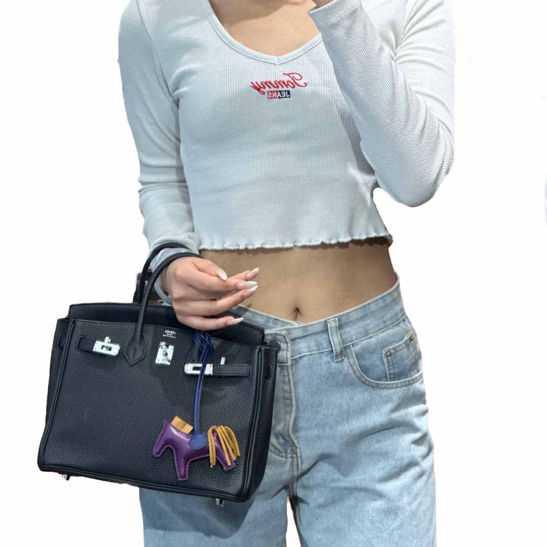 Hermes Birkin 25 Togo 89 Noir - Jiaxyk