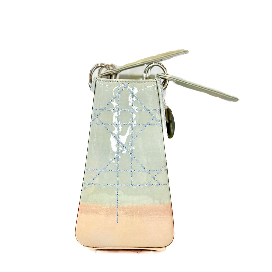 Dior Green Patent Medium Lady - Jiaxyk