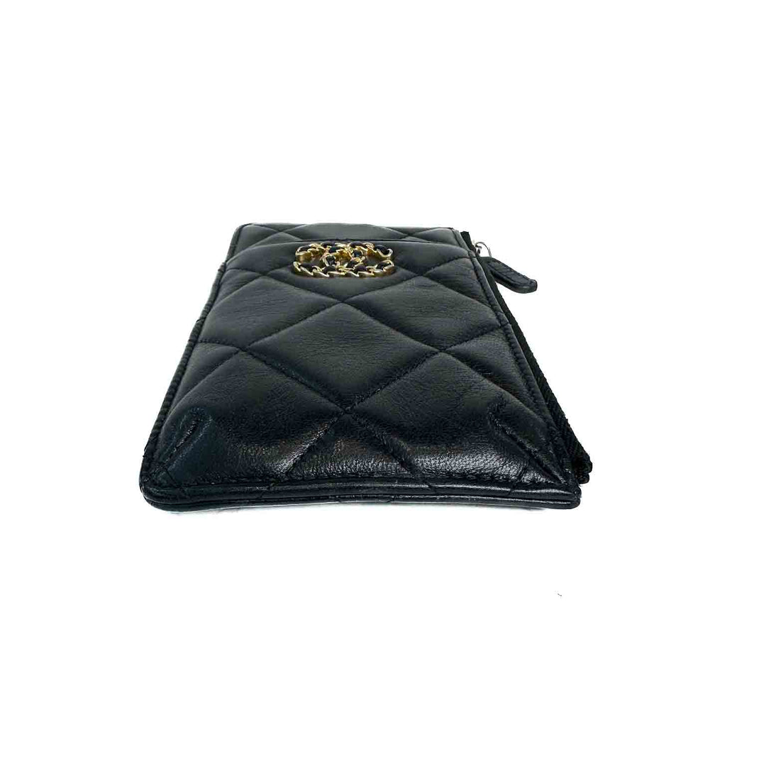 Chanel 19 Flat Black Wallet - Jiaxyk