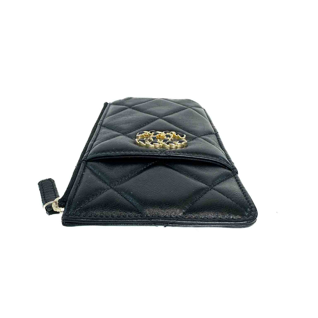Chanel 19 Flat Black Wallet - Jiaxyk